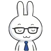 お仕事ウサギ画像横目