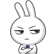 お仕事ウサギ画像横目